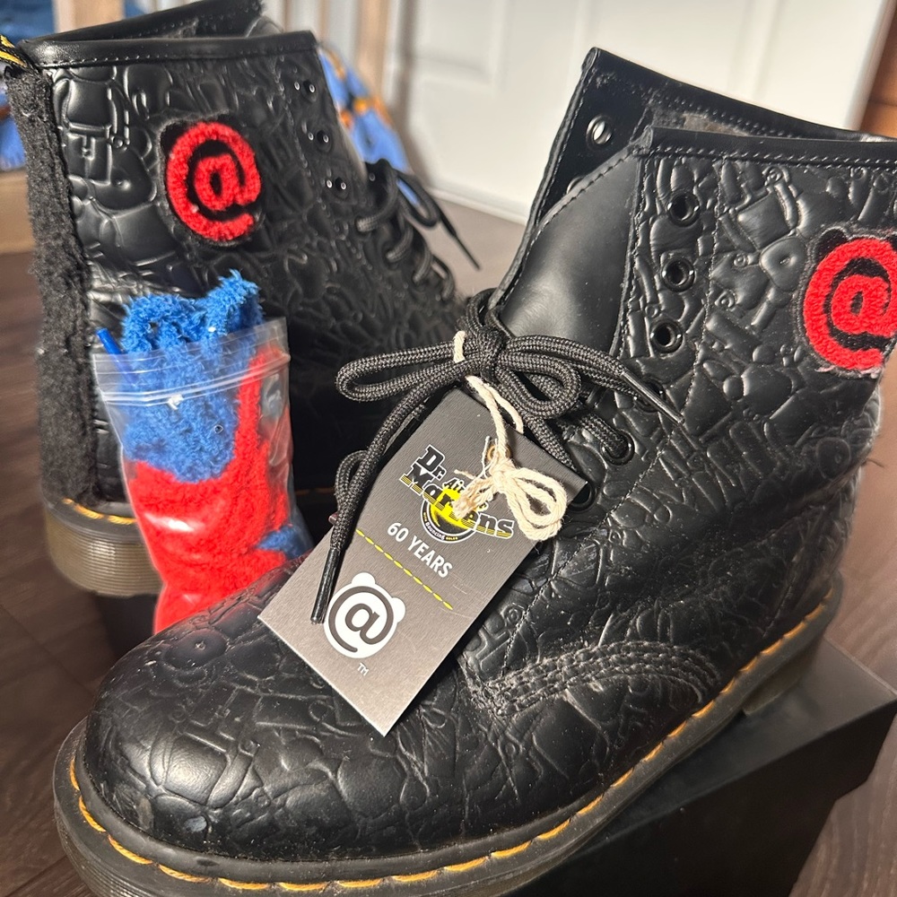 Doc Martens and Be@rbrick boots